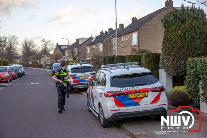 Brand in slaapkamer van woning aan de Passestraat snel geblust, oorzaak van de brand is onbekent. - &copy; NWVFoto.nl